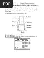 Column Base Plate Design Manual | PDF | Screw | Welding