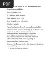 Aphasia Screening Test Evaluation Guide | PDF | Aphasia | Human ...