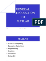 General TO Matlab: 2005 Hakan Uraz - BM111 1