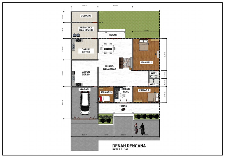 Denah 2 | PDF