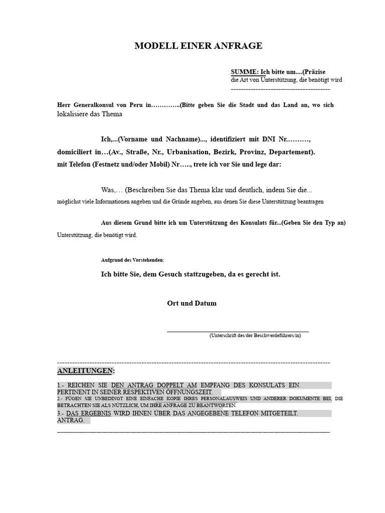 Antragsformular | PDF