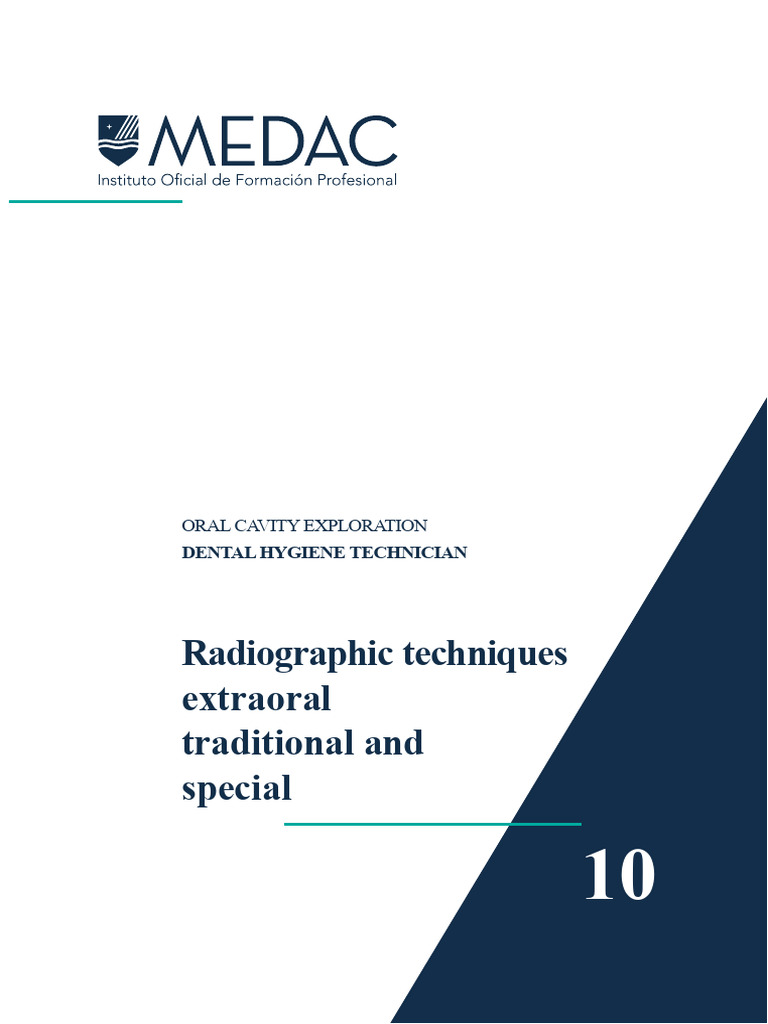 Theme 10 - Traditional and Special Extraoral Radiographic Techniques ...