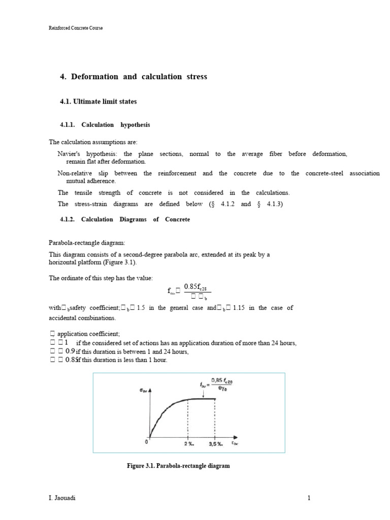 Deformation and Calculation Stress | PDF | Deformation (Engineering ...