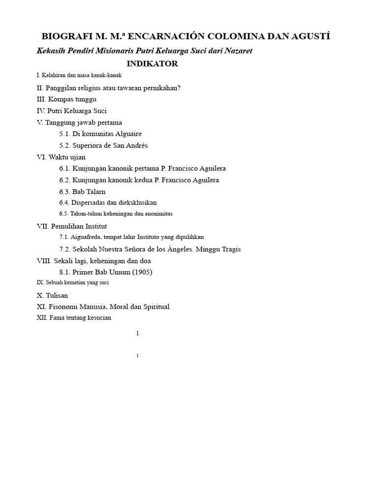 Biografi M. M.ª Encarnación Colomina | PDF