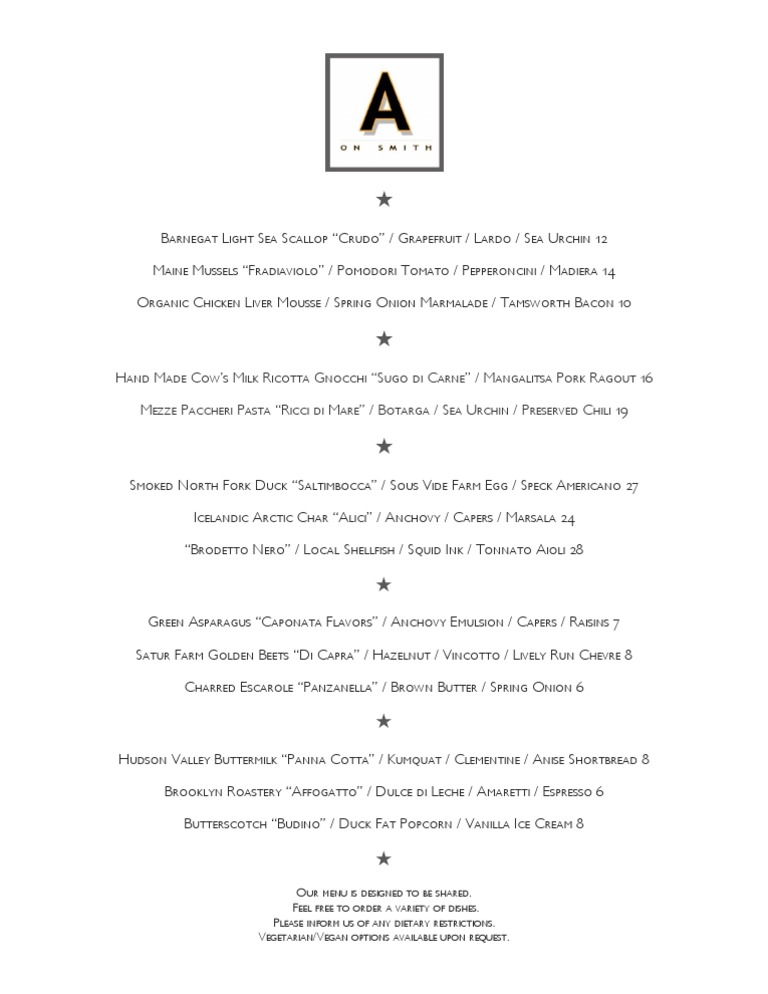 Opening Menu | PDF