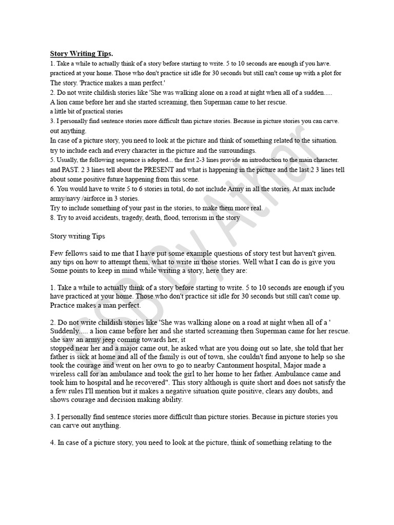 Effective Pointer Story Techniques | PDF