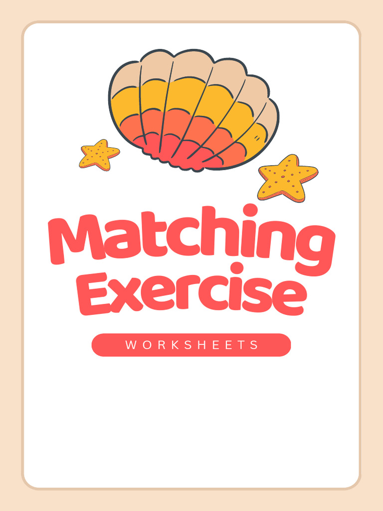 Matching Exercise | PDF