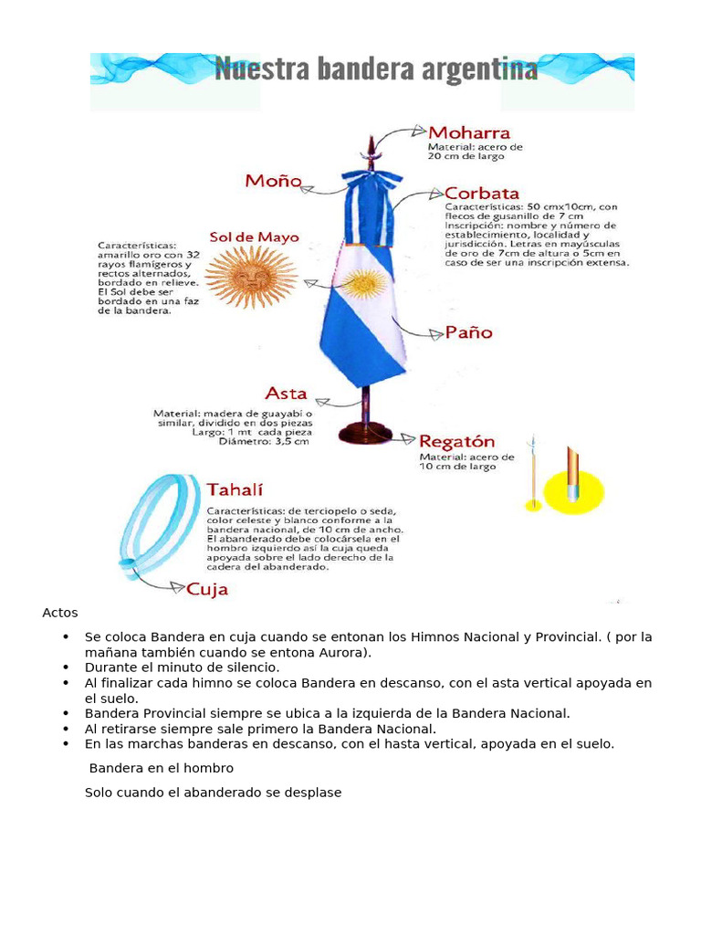 Protocolo de Uso de Banderas en Ceremonias | PDF