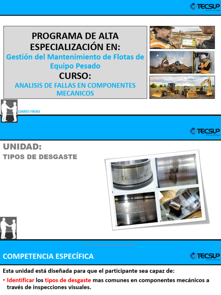 Tipos de Desgaste | PDF | Física Aplicada e Interdisciplinaria ...