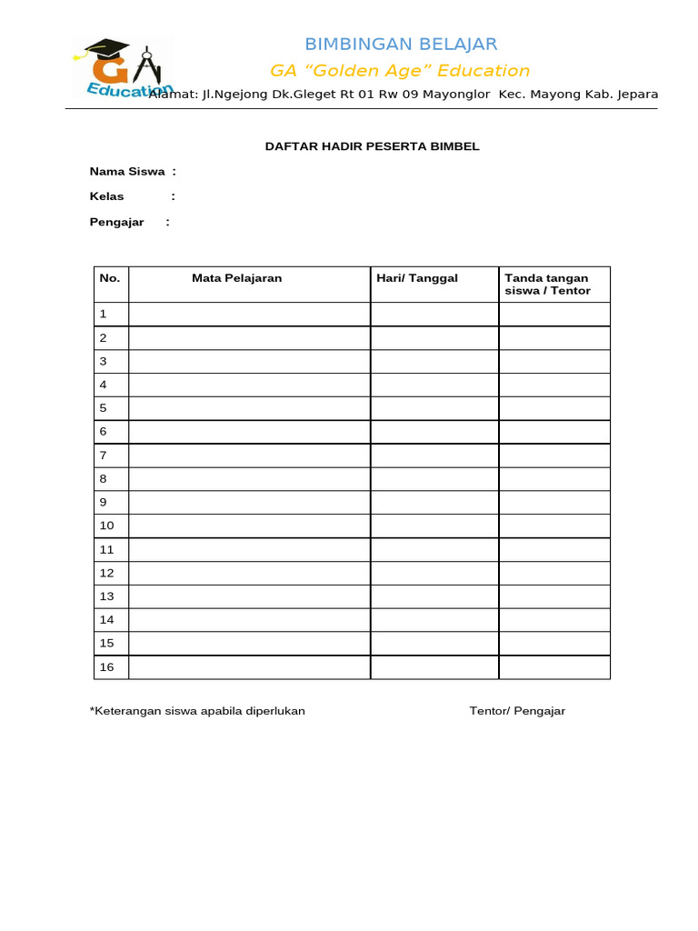 Absen | PDF