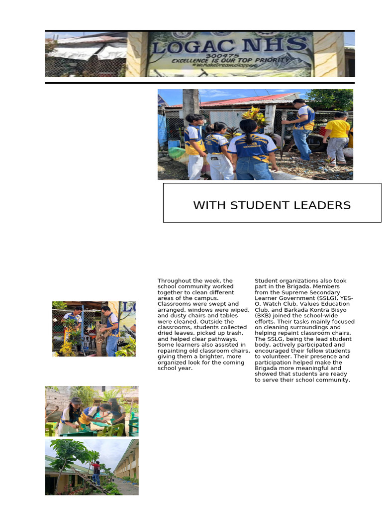 Logac National High School Brigada 2025 | PDF | Cognition | Learning