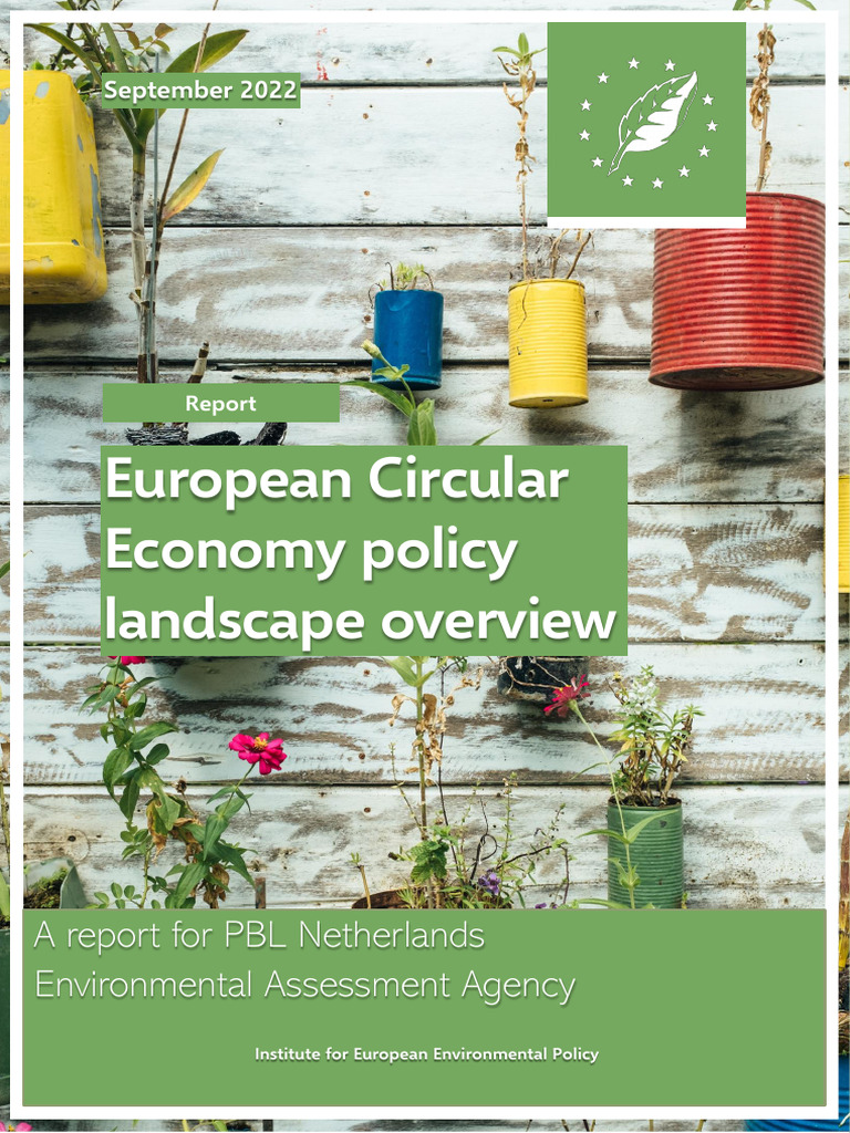 EU Circular Economy Policy Overview | PDF | Cost Of Living | Sustainability
