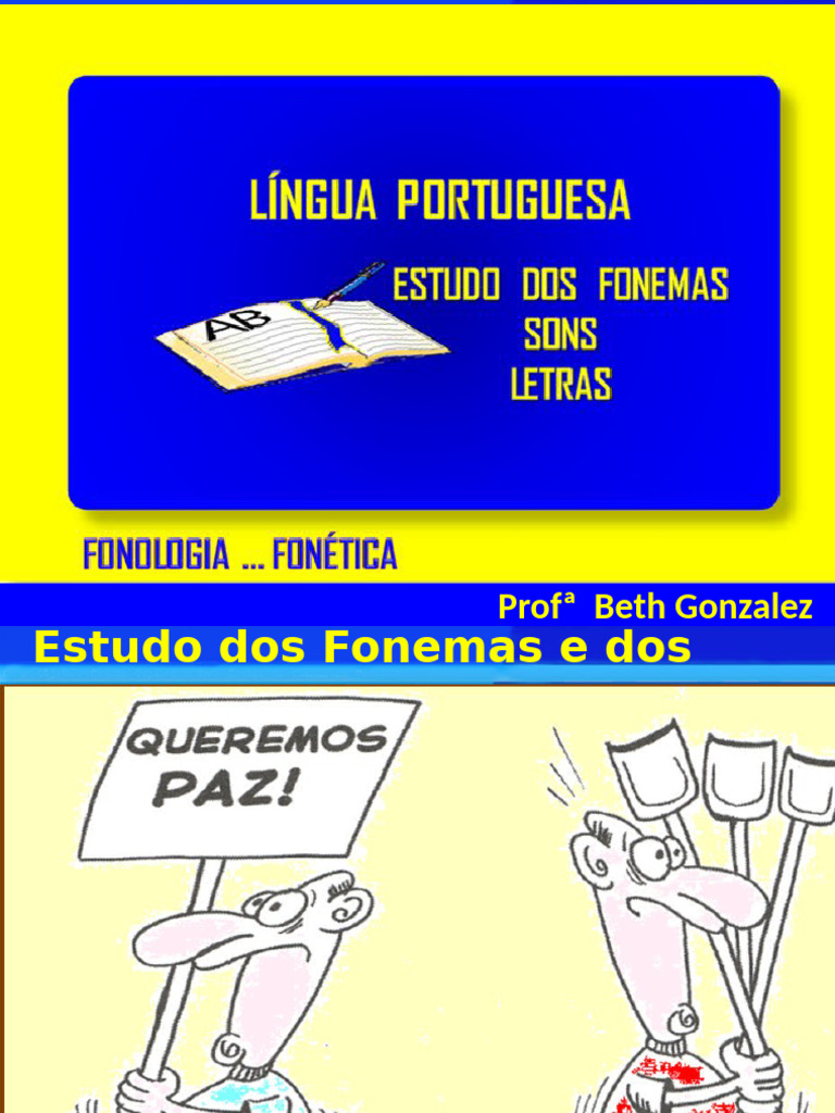 Fonemas e Sons na Língua Portuguesa | PDF | Fonema | Vogal