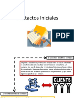 Contactos iniciales con clientes potenciales