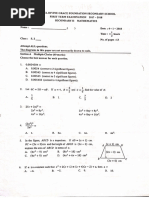 S2 Mathematics Exam Revision Paper | PDF | Mathematics