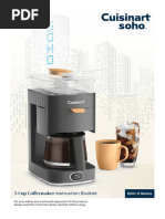Cuisinart CBC 7400PC Brew Central 14 Cup Programmable Coffee Maker Instructions | PDF | Coffee ...