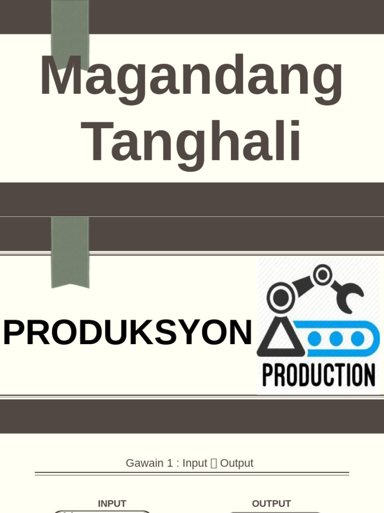Produksiyon | PDF