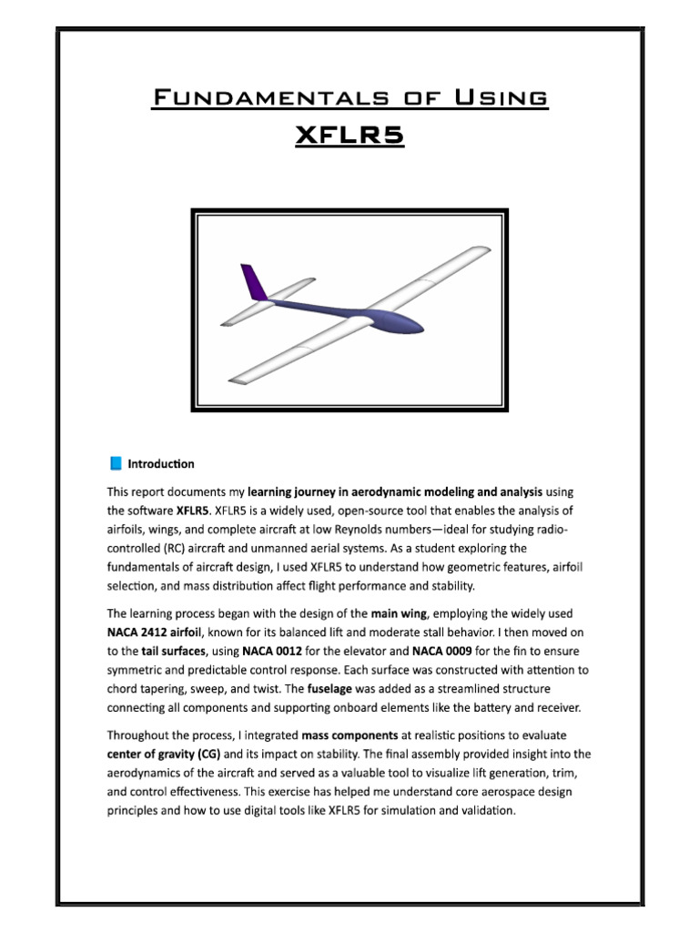 XFLR5 | PDF