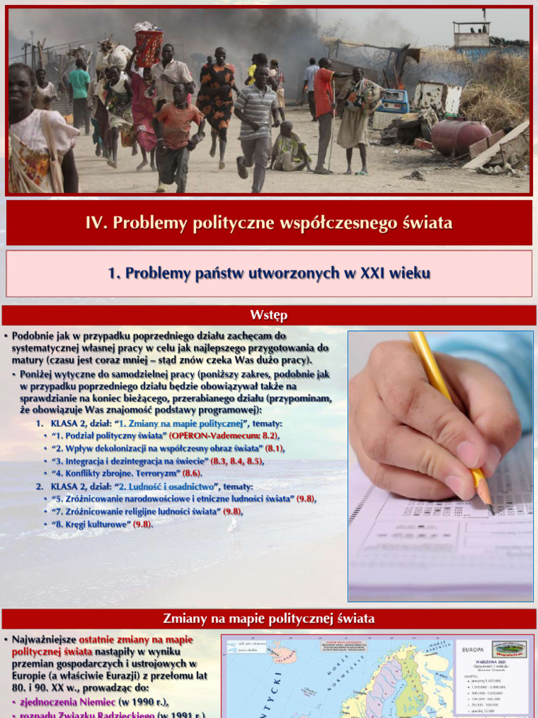 IV. Problemy Polityczne Współczesnego Świata: 1. Problemy Państw ...