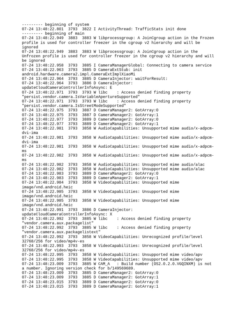 Log Cat 1753345102908 | PDF | Software Engineering | Computer Programming