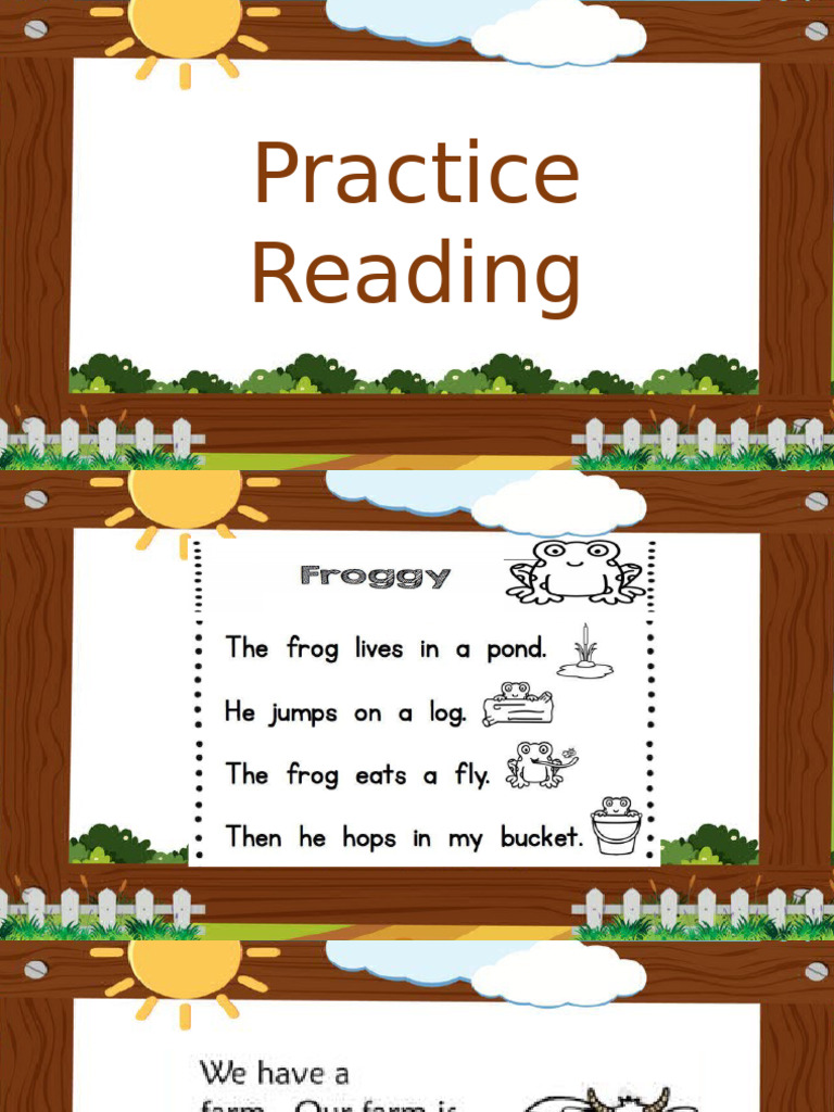 Practice Reading G1 | PDF