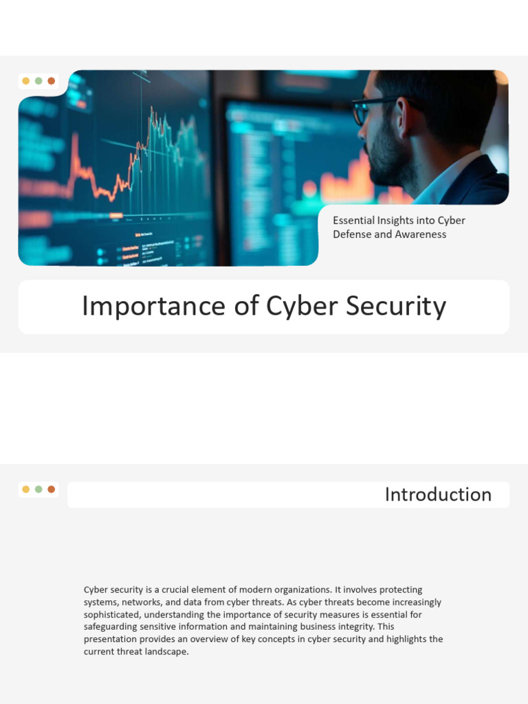 Cyber Security: Key Insights & Strategies | PDF | Computer Security ...