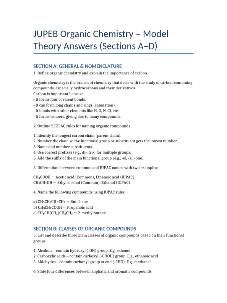 IUPAC Naming in Organic Chemistry | PDF | Functional Group | Physical ...
