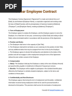 Employee Uniform Issue Form Template | PDF