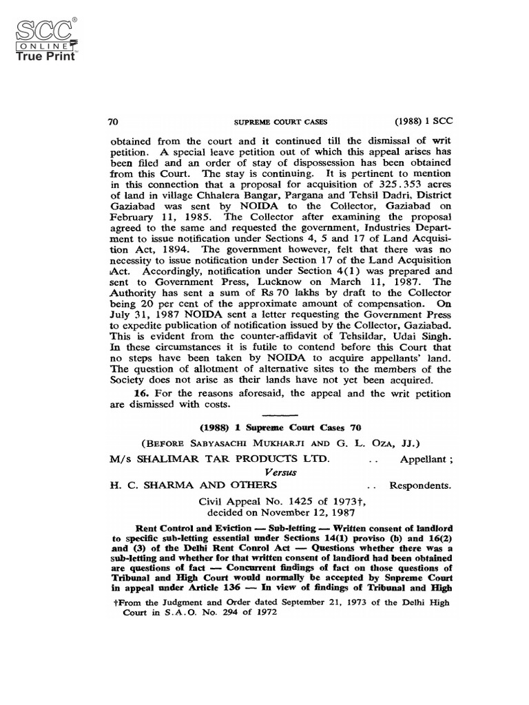 Modak Judgment Analysis (2008) | PDF | Public Law | Supreme Court Of ...