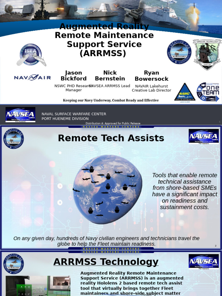 Augmented Reality for Navy Maintenance | PDF | United States Navy | Navies