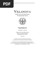 Negotiating Sex - Michelle J. Anderson