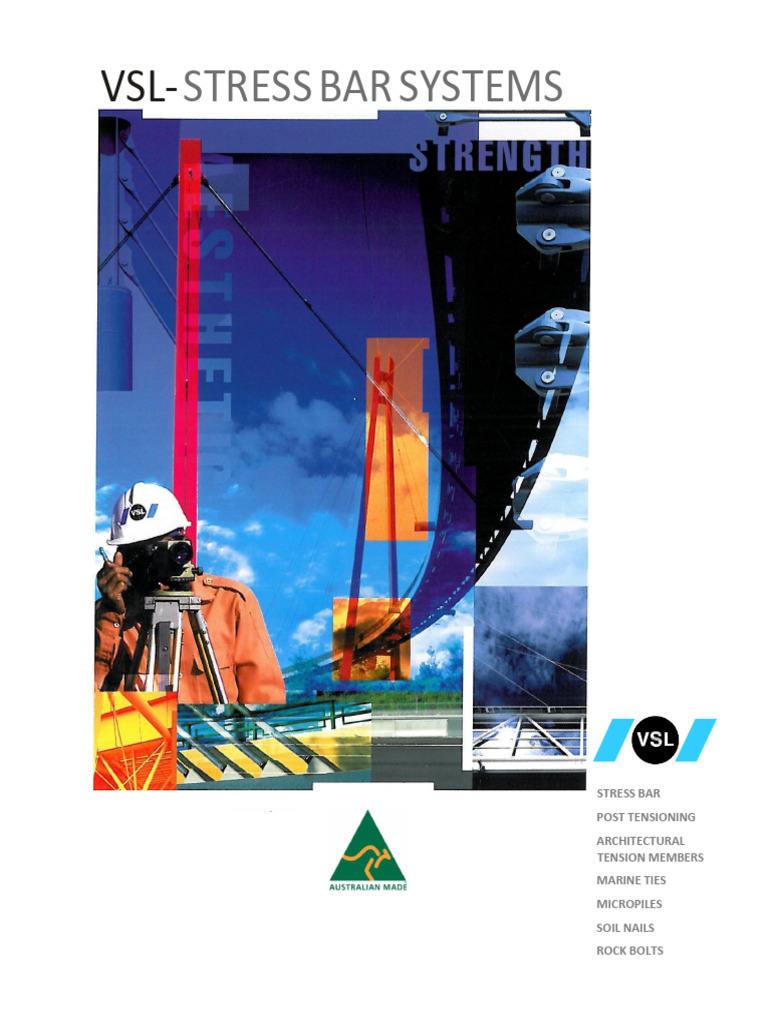 VSL Stress Bar Systems Overview | PDF | Prestressed Concrete | Building ...
