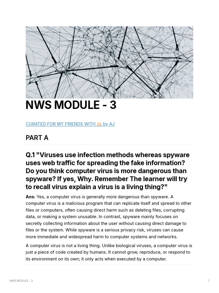 Understanding Malware and Spyware Types | PDF | Malware | Computer Virus