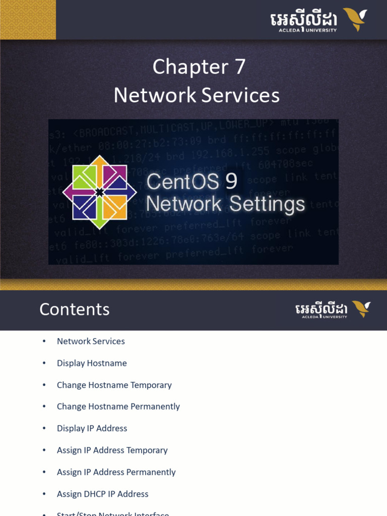 Network Services Configuration Guide | PDF | Internet Protocol Suite ...