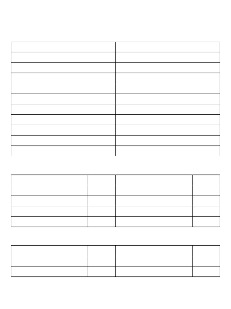 Final Accounts Table Format Example | PDF