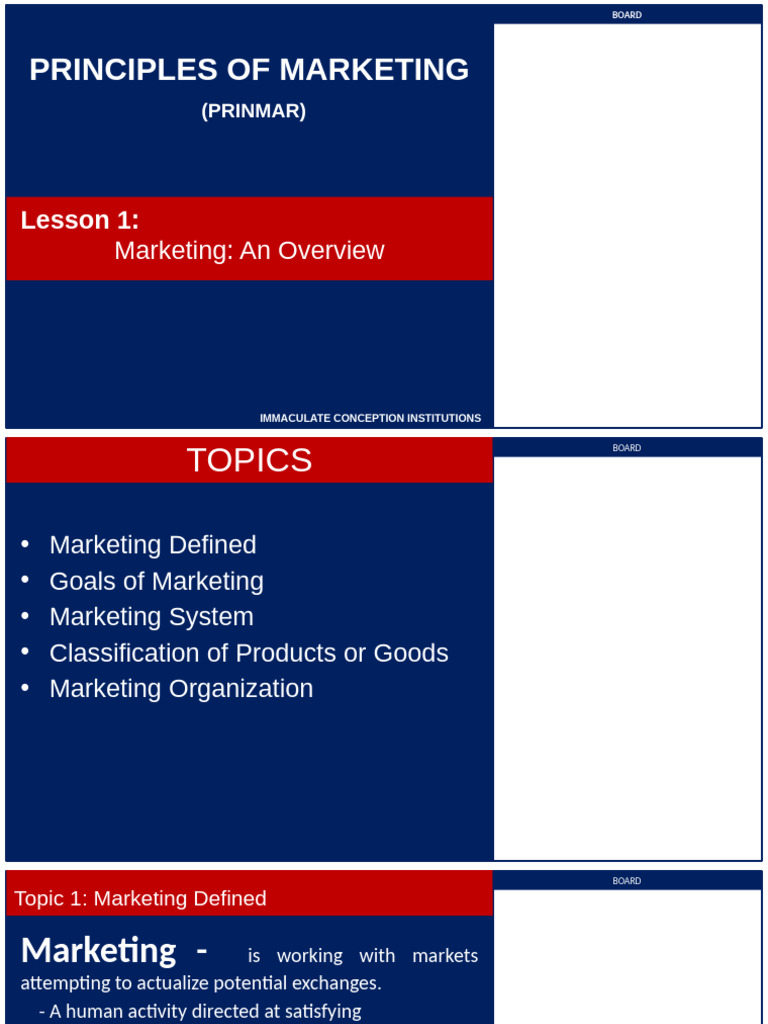 Marketing Principles Overview Guide | PDF | Marketing | Brand