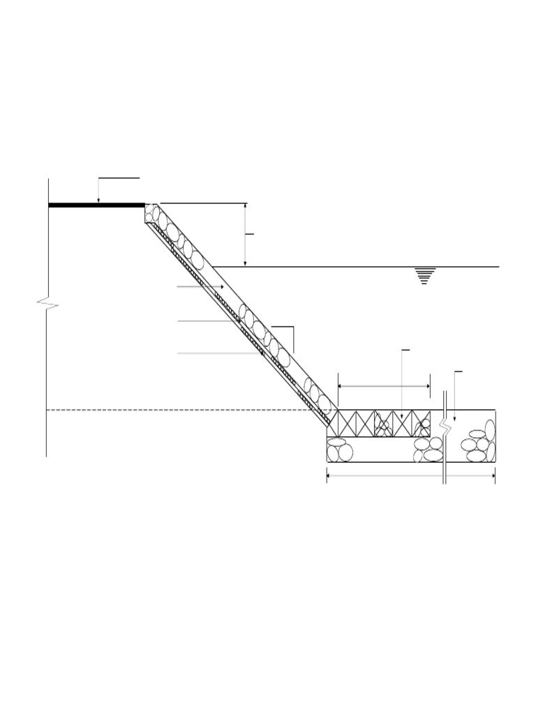 Stone Pitching and Apron Details | PDF