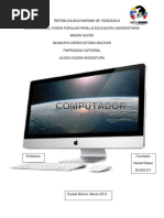 Arquitectura- Daniel Dubuc Seccion 8 Informatica Trimestre 1