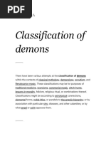 Demonic Hierarchy Explained | PDF | Demons | Satan