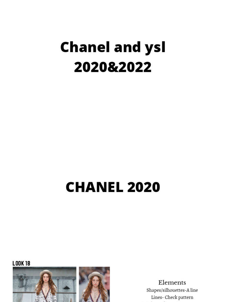 Chanel and Ysl Combined | PDF | Symmetry | Artistic Techniques