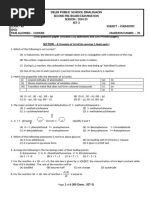 2025-26 II Puc Model Question Paper - 2 With Answers | PDF ...
