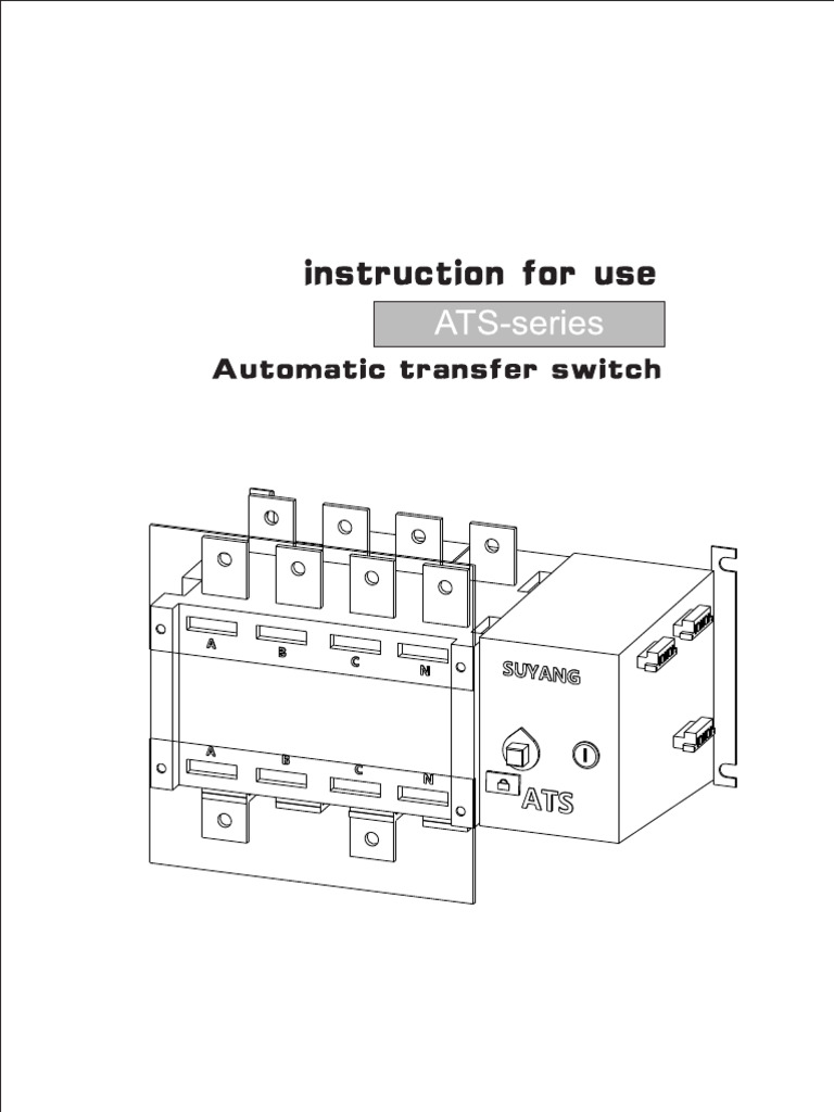 Contactor Ats - PDF 10050 | PDF