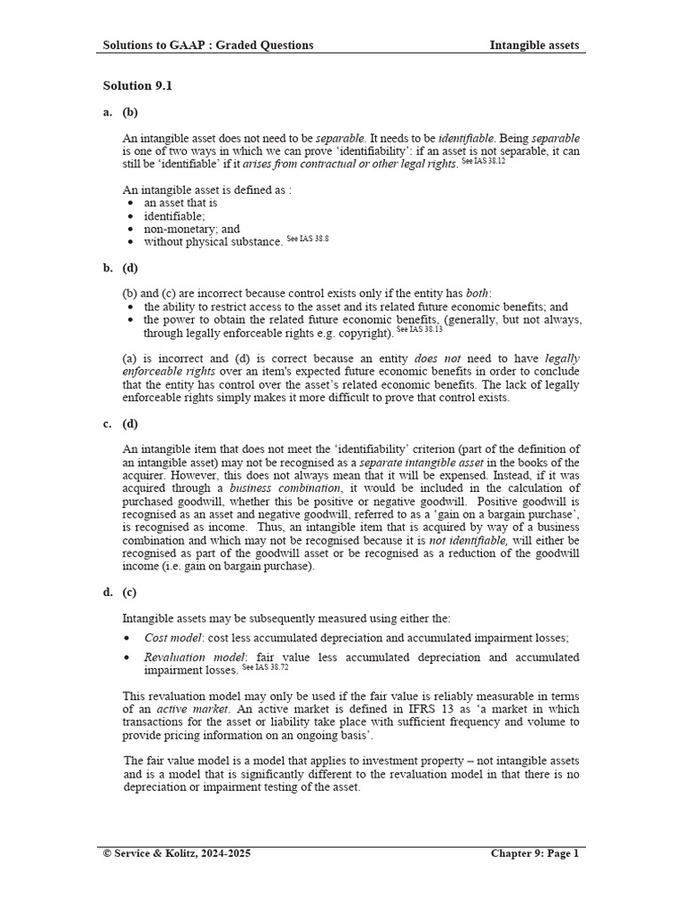 Tax Implications of Intangible Asset Disposal | PDF | International ...