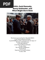 Thesis 2010 - John F. Kennedy and Barry Goldwater