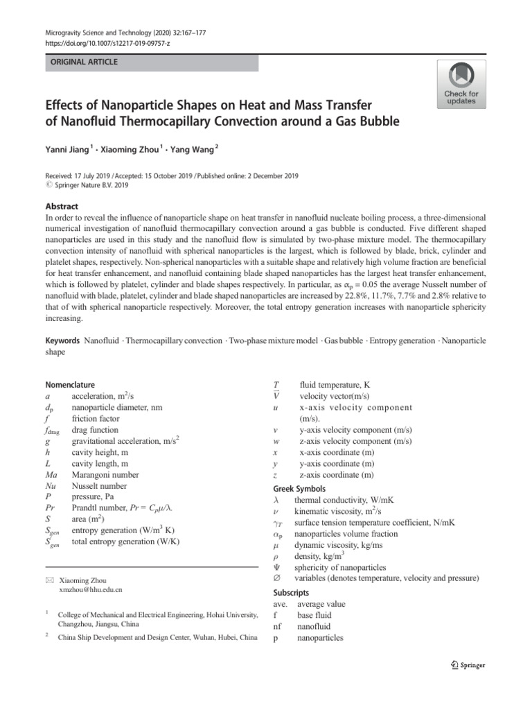 2020-Effects of Nanoparticle Shapes On Heat and Mass Transfer of ...