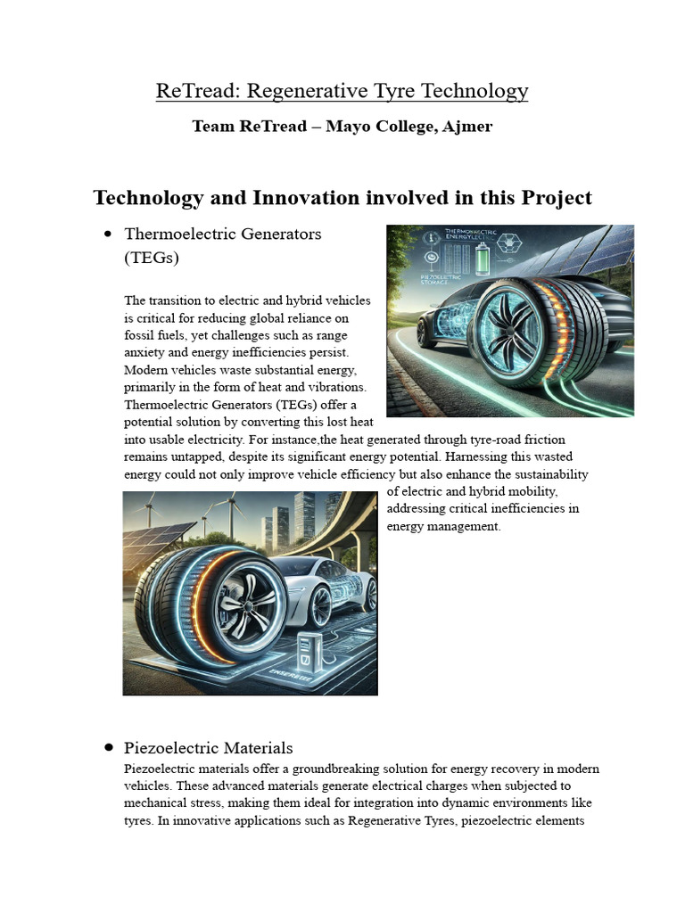 Team ReTread - Media | PDF