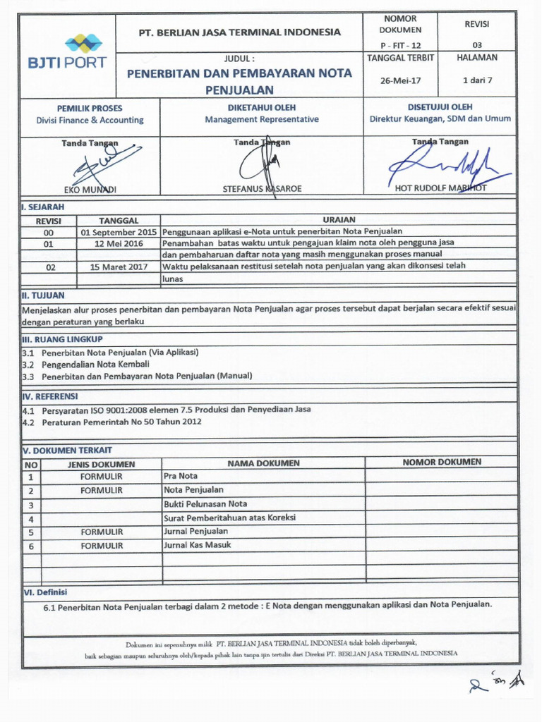 Penerbitan Nota | PDF