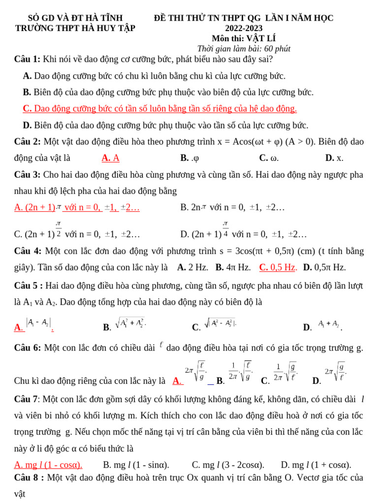 Thi TH | PDF