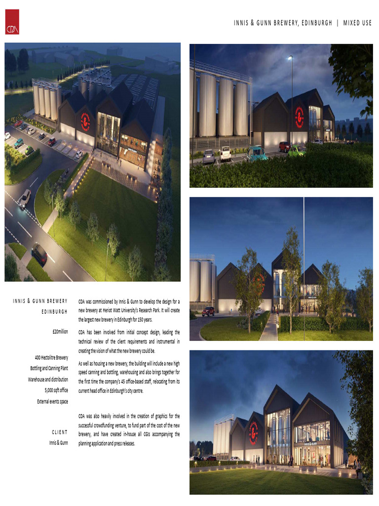 Innis & Gunn Brewery Design Project | PDF