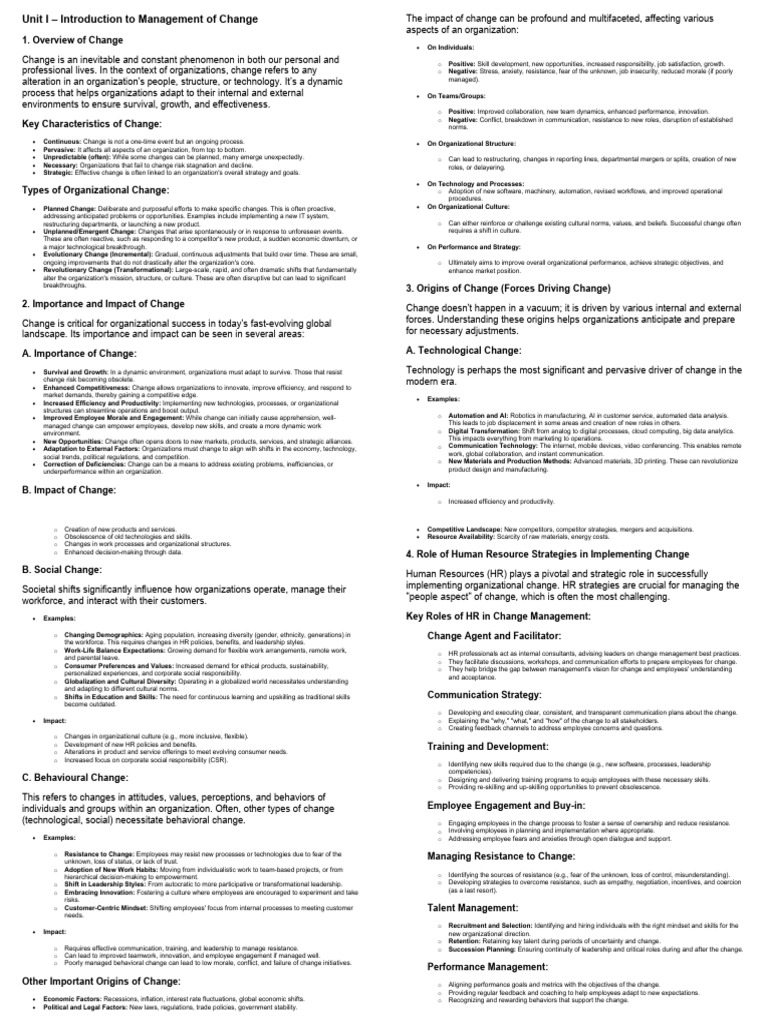 Understanding Organizational Change | PDF | Recruitment | Corporate ...